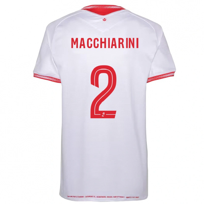 Danxen Mujer Camiseta Matéo Macchiarini #2 Negro Rojo 2ª Equipación 2025/26 La Camisa