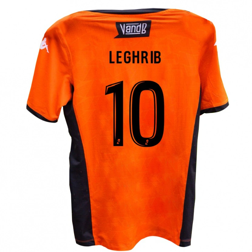 Danxen Mujer Camiseta Aymen Leghrib #10 Blanco Negro 2ª Equipación 2025/26 La Camisa