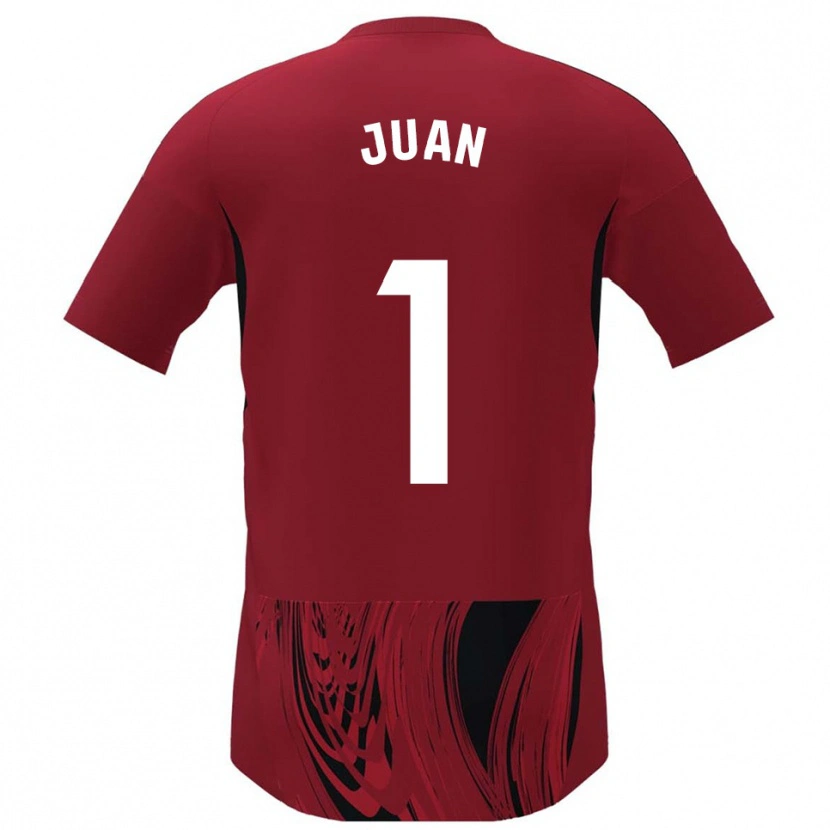 Danxen Niño Camiseta Ramón Juan #1 Rojo Negro 1ª Equipación 2025/26 La Camisa