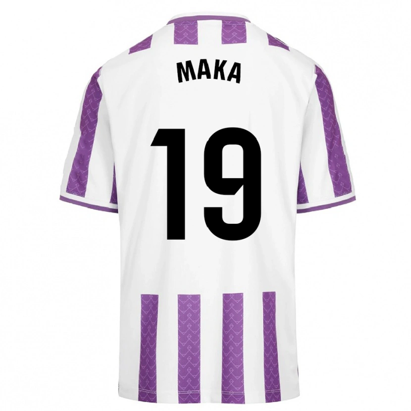Danxen Niño Camiseta Sheila Prada Rodríguez #19 Morado Blanco 1ª Equipación 2025/26 La Camisa