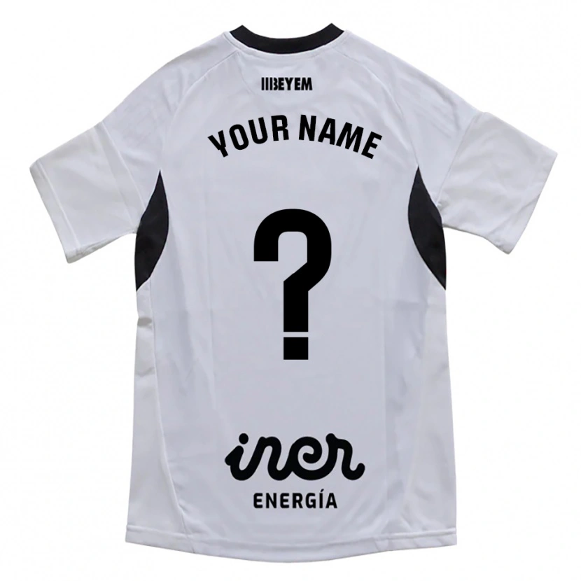 Danxen Niño Camiseta Su Nombre #0 Blanco Morado 1ª Equipación 2025/26 La Camisa