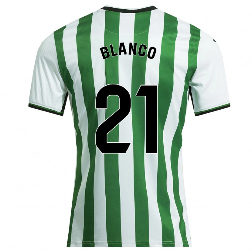Danxen Niño Camiseta Víctor Blanco #21 Blanco Verde 1ª Equipación 2025/26 La Camisa