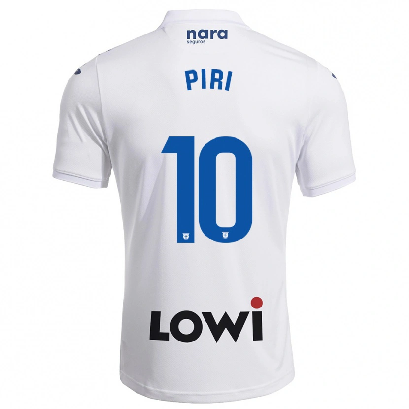 Danxen Niño Camiseta Piri #10 Blanco Marino 1ª Equipación 2025/26 La Camisa