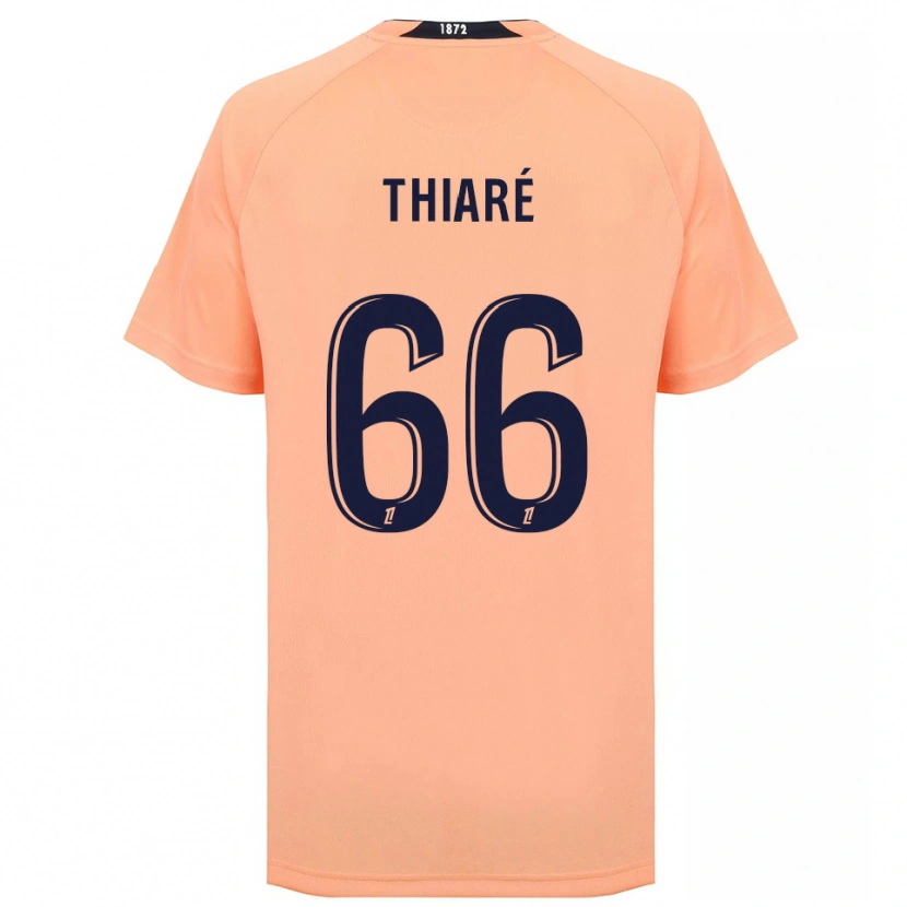 Danxen Niño Camiseta Aliou Thiaré #66 Naranja Azul Marino 2ª Equipación 2025/26 La Camisa
