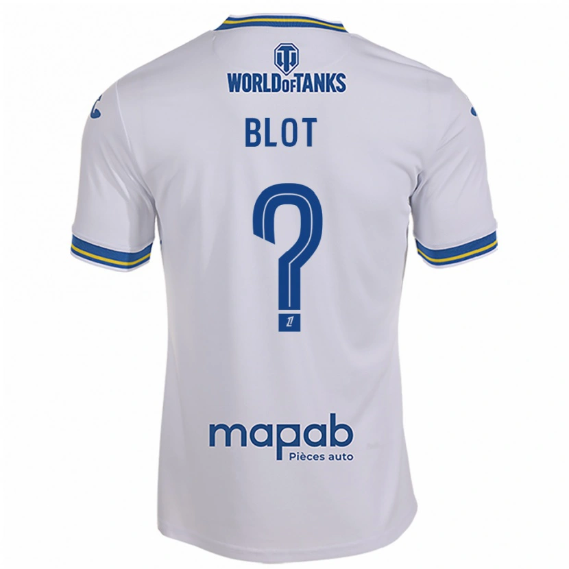 Danxen Niño Camiseta Enzo Blot #0 Blanco Celeste 2ª Equipación 2025/26 La Camisa