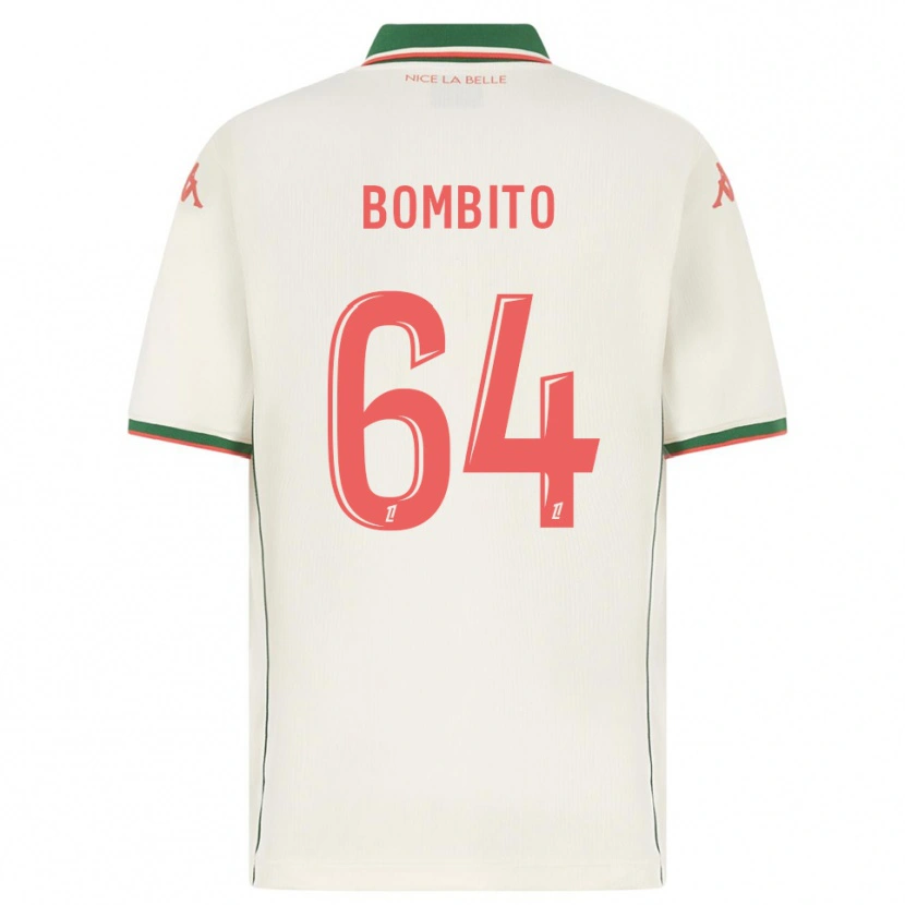 Danxen Niño Camiseta Moïse Bombito #64 Blanco Verde 2ª Equipación 2025/26 La Camisa