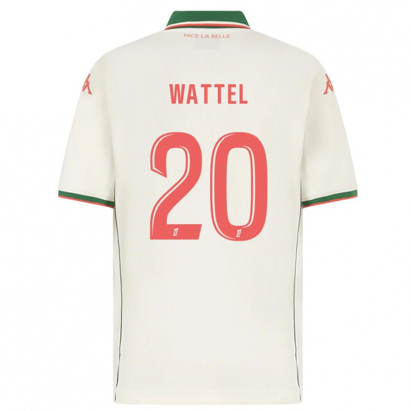 Danxen Niño Camiseta Sami Wattel #20 Blanco Verde 2ª Equipación 2025/26 La Camisa