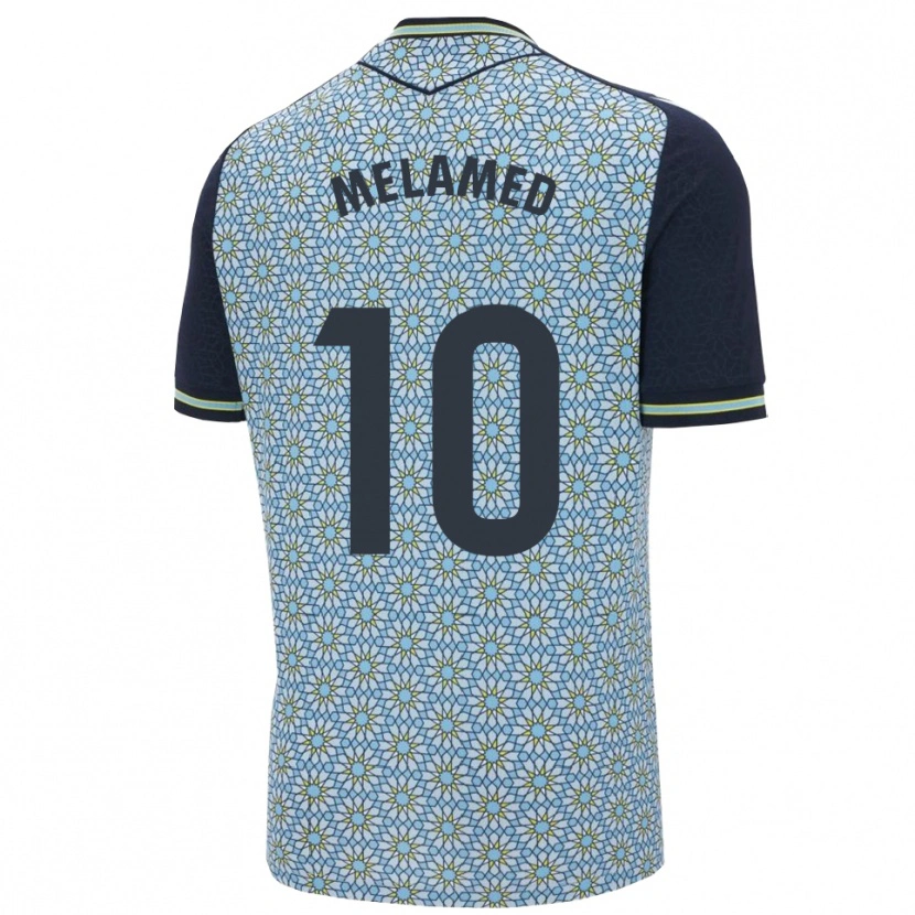 Danxen Niño Camiseta Nico Melamed #10 Azul Marino 2ª Equipación 2025/26 La Camisa