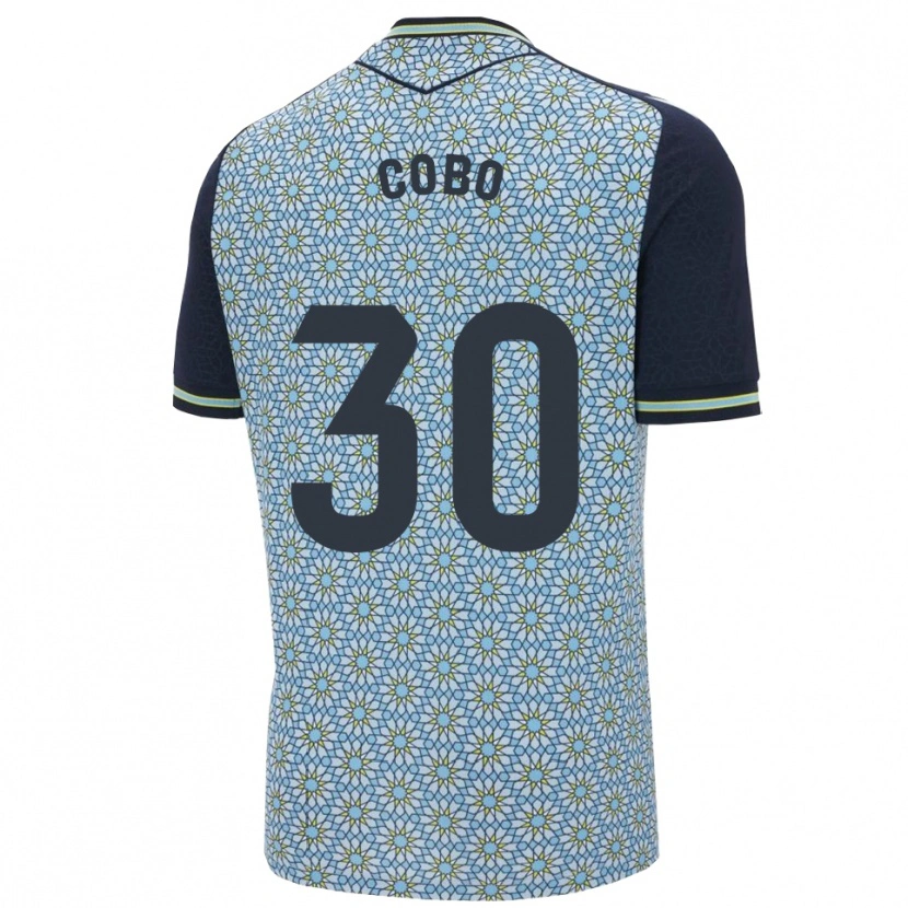Danxen Niño Camiseta Marco Cobo #30 Azul Marino 2ª Equipación 2025/26 La Camisa