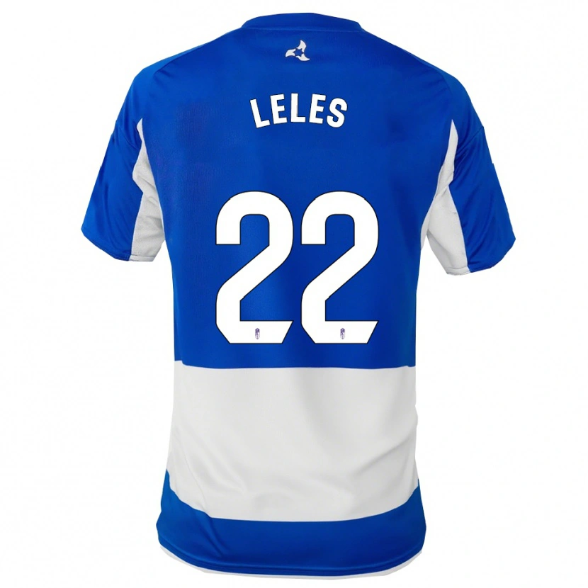 Danxen Niño Camiseta María Ángeles Carrión Egido #22 Azul Blanco 2ª Equipación 2025/26 La Camisa