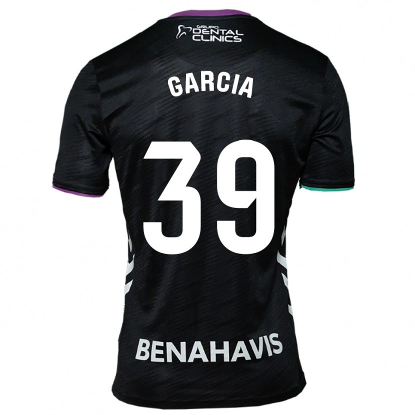 Danxen Niño Camiseta Claudia García #39 Negro Morado Verde 2ª Equipación 2025/26 La Camisa