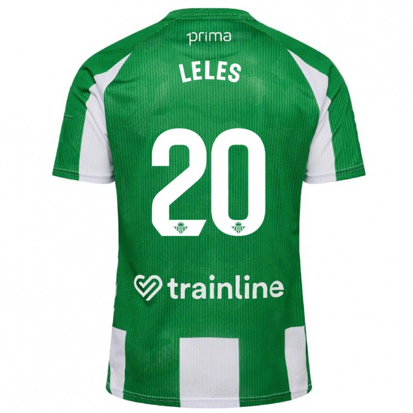 Danxen Hombre Camiseta María De Los Ángeles Carrión Egido #20 Verde Blanco 1ª Equipación 2025/26 La Camisa