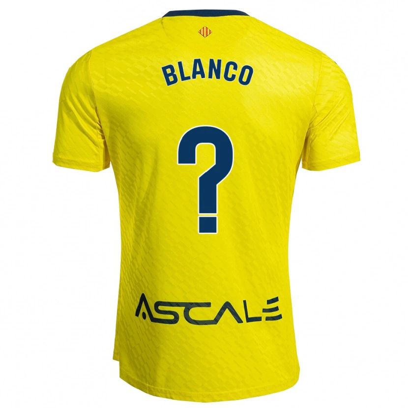 Danxen Hombre Camiseta Alexia Blanco #0 Amarillo Marino 1ª Equipación 2025/26 La Camisa