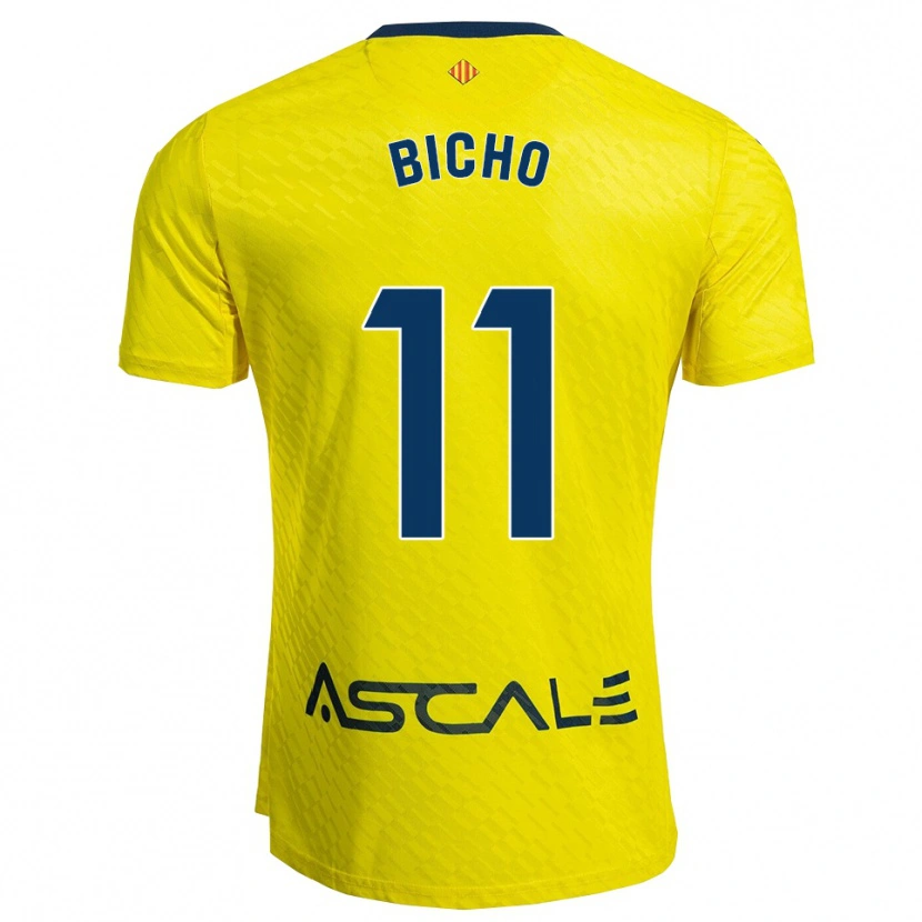 Danxen Hombre Camiseta Bicho #11 Amarillo Marino 1ª Equipación 2025/26 La Camisa