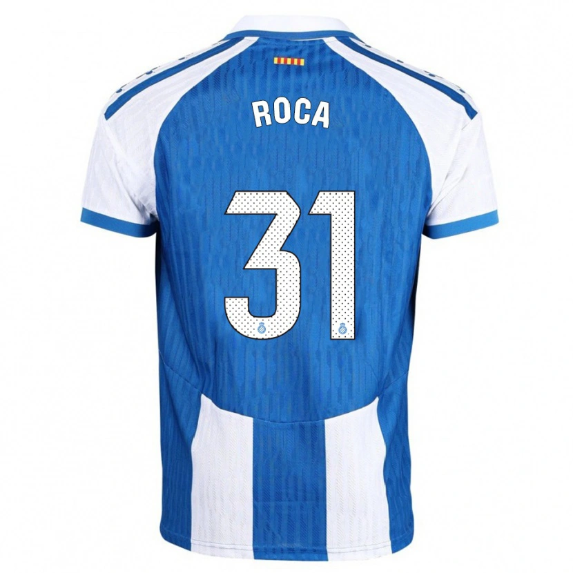 Danxen Hombre Camiseta Antoniu Roca #31 Azul Blanco 1ª Equipación 2025/26 La Camisa