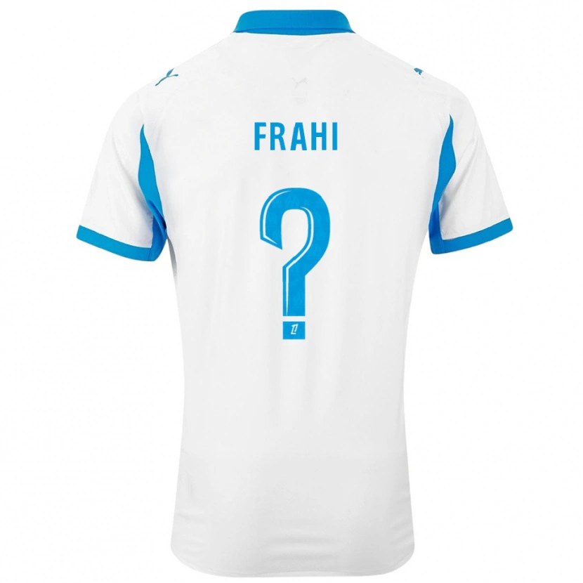 Danxen Hombre Camiseta Léandro Frahi #0 Blanco Celeste 1ª Equipación 2025/26 La Camisa