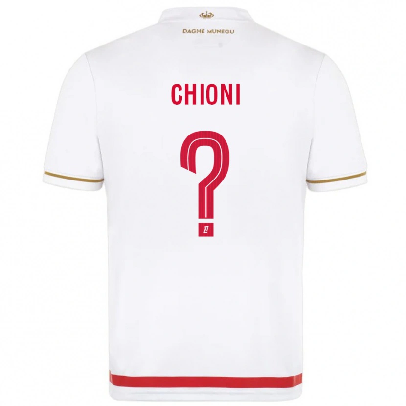 Danxen Hombre Camiseta Tristan Chioni #0 Rojo Blanco 1ª Equipación 2025/26 La Camisa