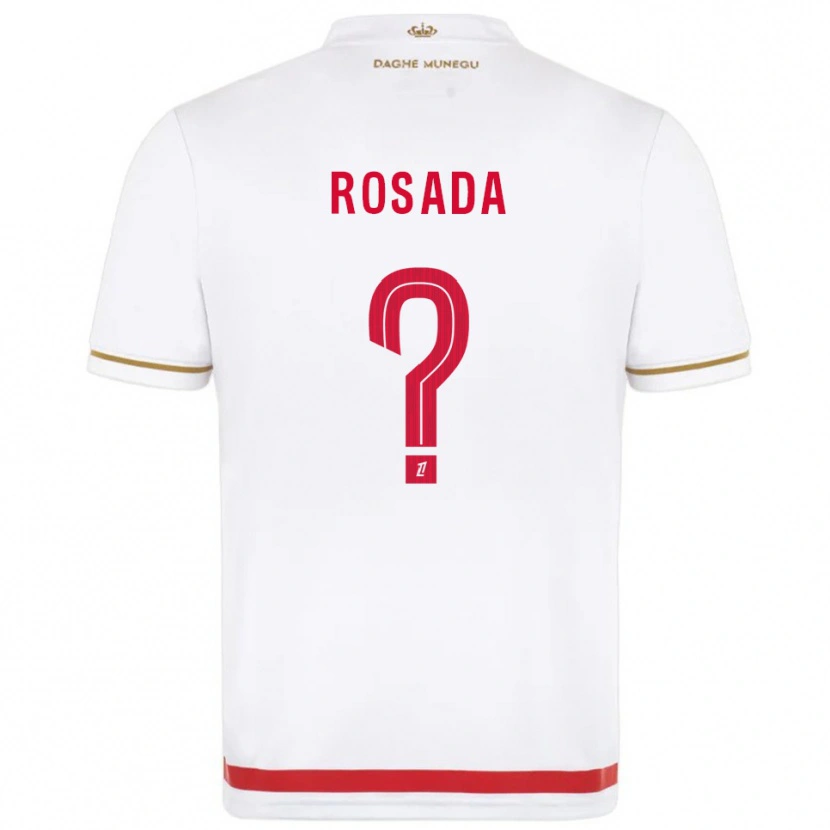Danxen Hombre Camiseta Riley Rosada #0 Rojo Blanco 1ª Equipación 2025/26 La Camisa