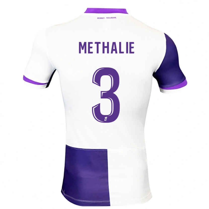 Danxen Hombre Camiseta Dayann Methalie #3 Morado Blanco 1ª Equipación 2025/26 La Camisa