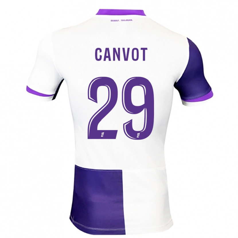 Danxen Hombre Camiseta Jaydee Canvot #29 Morado Blanco 1ª Equipación 2025/26 La Camisa