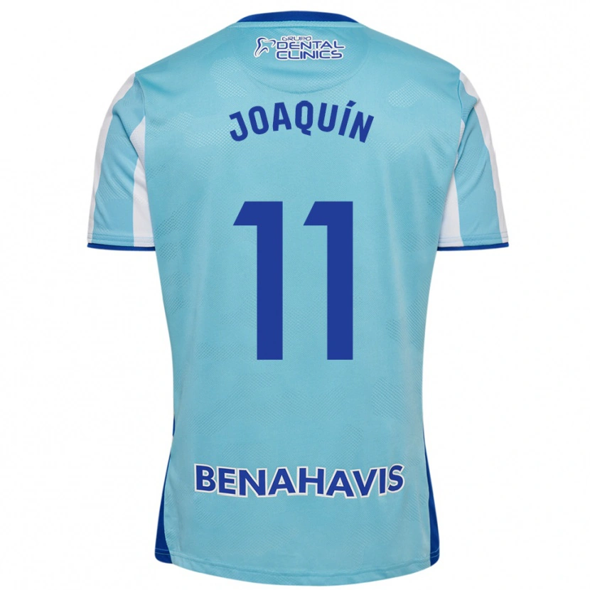 Danxen Hombre Camiseta Joaquín Muñoz #11 Celeste Blanco 1ª Equipación 2025/26 La Camisa
