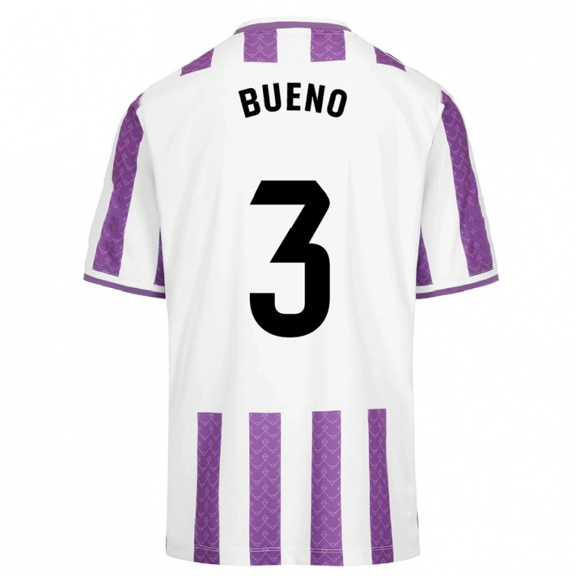 Danxen Hombre Camiseta Guille Bueno #3 Morado Blanco 1ª Equipación 2025/26 La Camisa