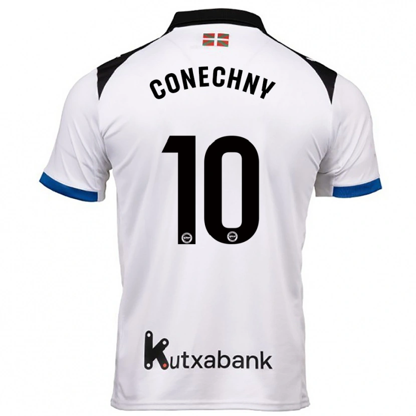 Danxen Hombre Camiseta Tomás Conechny #10 Blanco Azul 2ª Equipación 2025/26 La Camisa