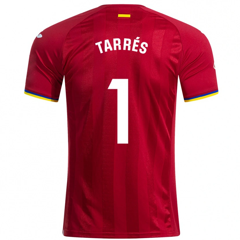Danxen Hombre Camiseta Lluis Tarrés #1 Rojo Amarillo Azul 2ª Equipación 2025/26 La Camisa