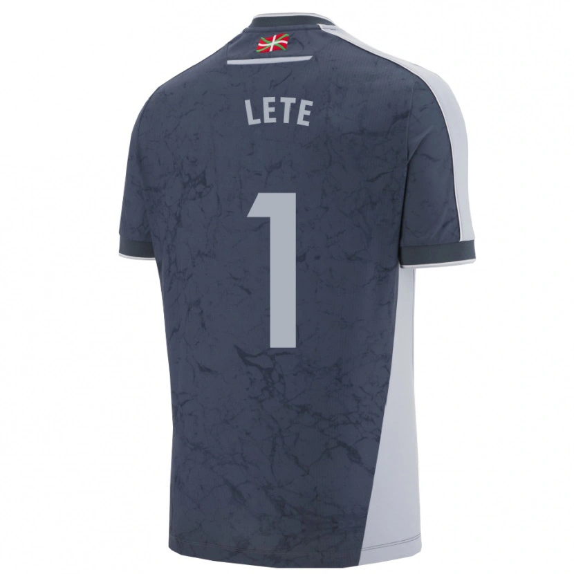 Danxen Hombre Camiseta Elene Lete Para #1 Azul Oscuro Blanco 2ª Equipación 2025/26 La Camisa