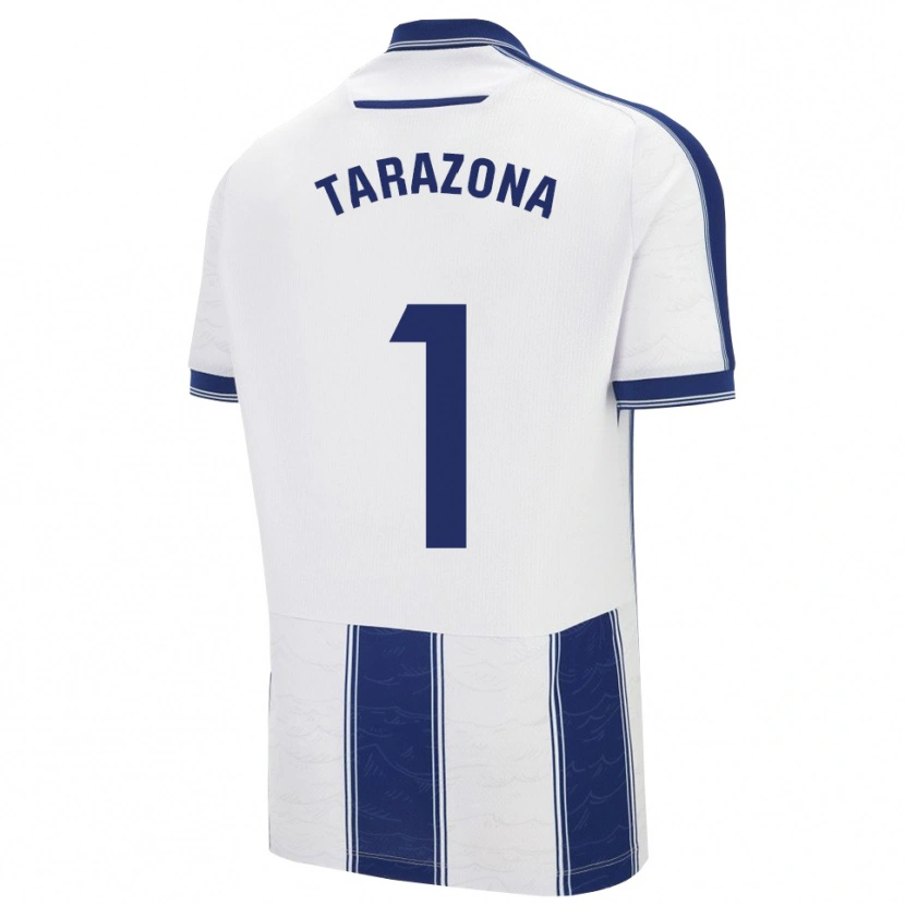 Danxen Hombre Camiseta Andrea Tarazona #1 Azul Marino Blanco 2ª Equipación 2025/26 La Camisa