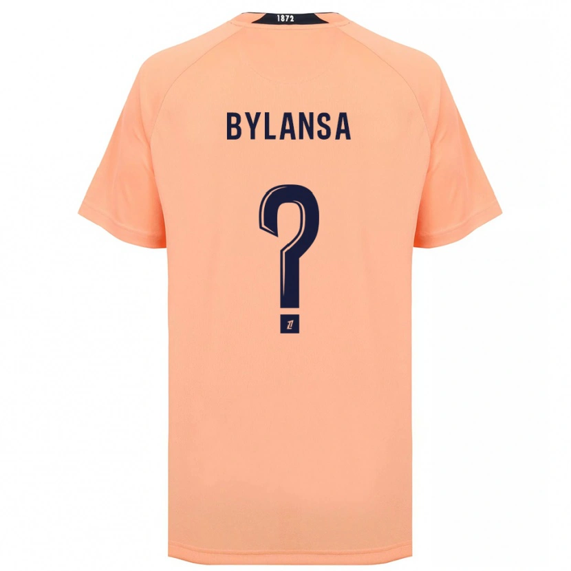 Danxen Hombre Camiseta Désiré Bylansa #0 Naranja Azul Marino 2ª Equipación 2025/26 La Camisa