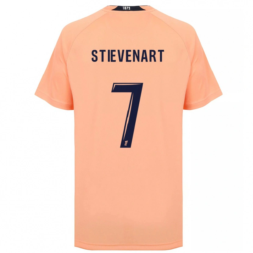 Danxen Hombre Camiseta Zoé Stievenart #7 Naranja Azul Marino 2ª Equipación 2025/26 La Camisa