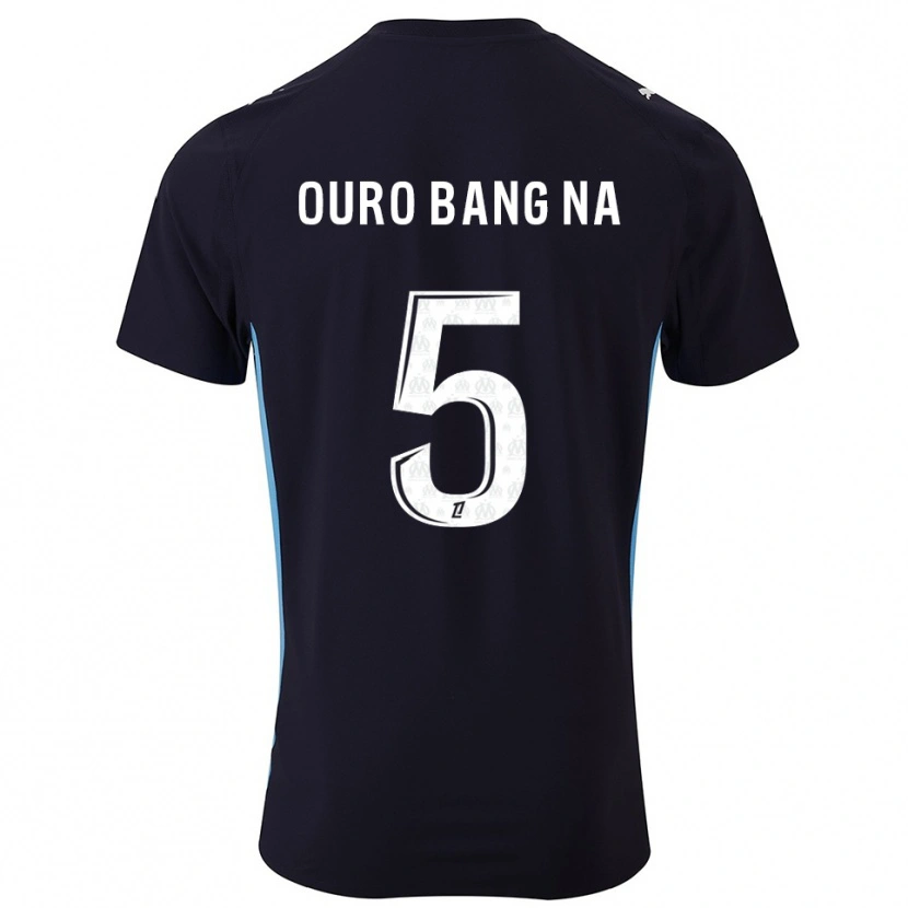 Danxen Hombre Camiseta Rayan Ouro Bang Na #5 Negro Celeste 2ª Equipación 2025/26 La Camisa
