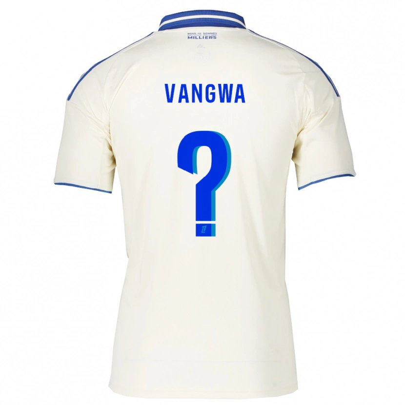 Danxen Hombre Camiseta Jilva Vangwa #0 Champán Azul 2ª Equipación 2025/26 La Camisa