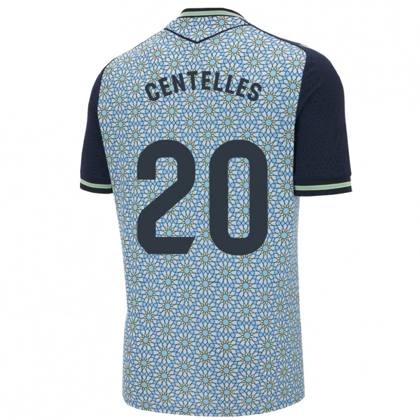 Danxen Hombre Camiseta Álex Centelles #20 Azul Marino 2ª Equipación 2025/26 La Camisa
