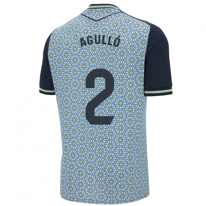 Danxen Hombre Camiseta Vicente Agulló #2 Azul Marino 2ª Equipación 2025/26 La Camisa