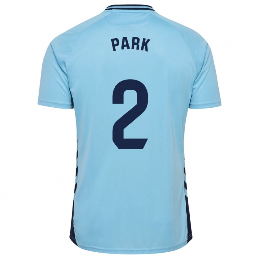 Danxen Hombre Camiseta Marvin Park #2 Celeste 2ª Equipación 2025/26 La Camisa