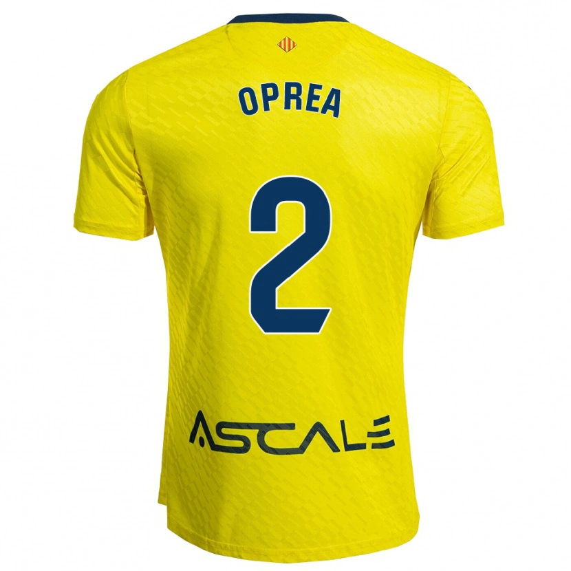 Danxen Mujer Camiseta Olivia Oprea #2 Amarillo Marino 1ª Equipación 2025/26 La Camisa