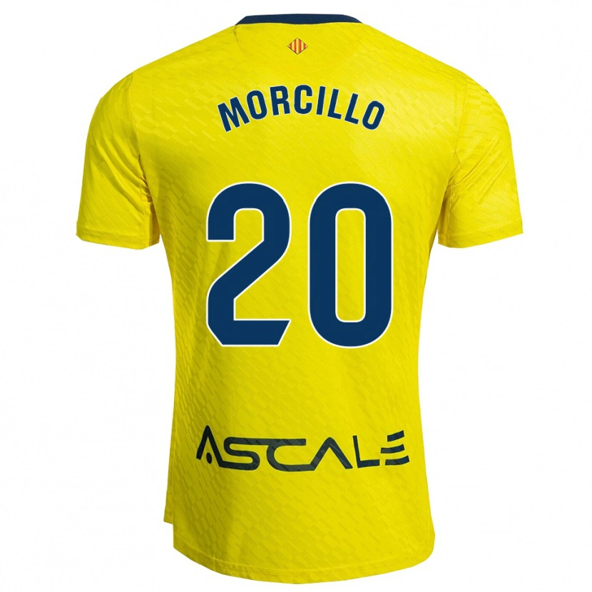 Danxen Mujer Camiseta Raquel Morcillo #20 Amarillo Marino 1ª Equipación 2025/26 La Camisa
