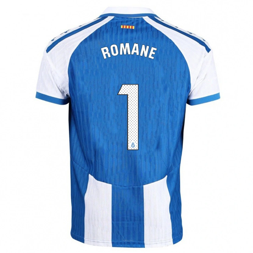 Danxen Mujer Camiseta Romane Salvador #1 Azul Blanco 1ª Equipación 2025/26 La Camisa