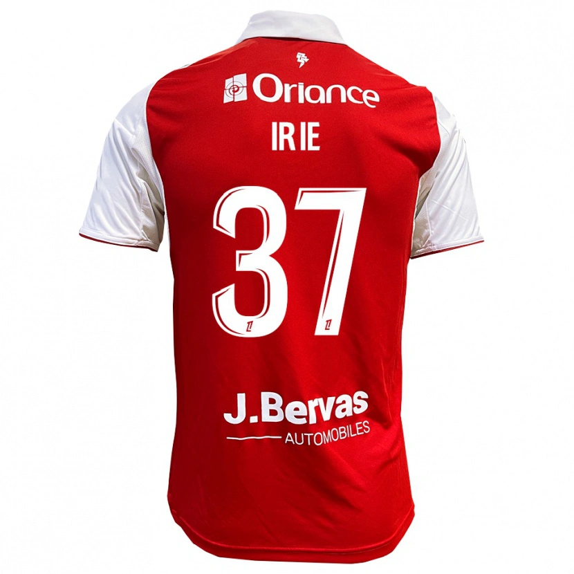 Danxen Mujer Camiseta Paris Irie #37 Rojo Blanco 1ª Equipación 2025/26 La Camisa