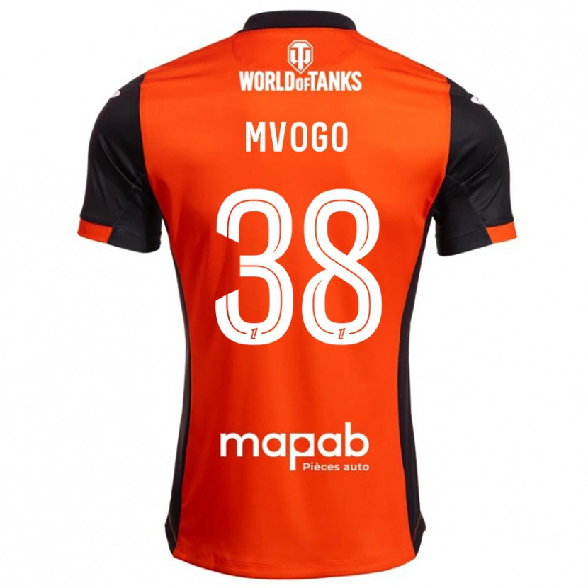 Danxen Mujer Camiseta Yvon Mvogo #38 Negro Naranja 1ª Equipación 2025/26 La Camisa