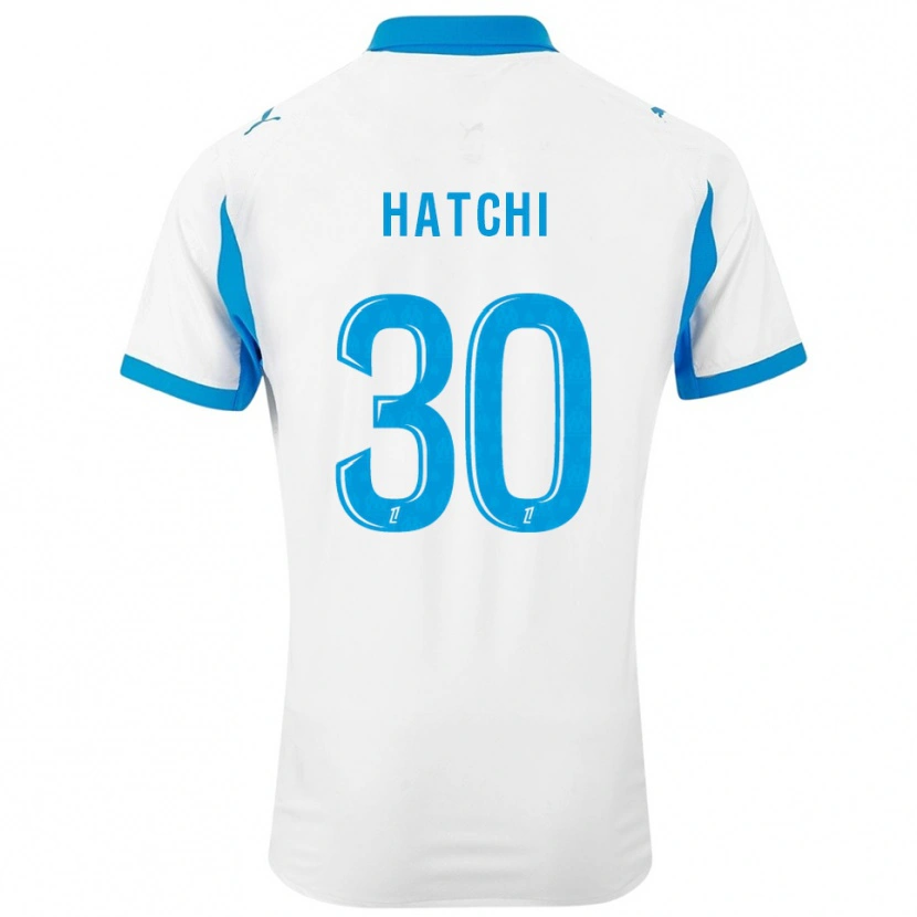 Danxen Mujer Camiseta Anaïs Hatchi #30 Blanco Celeste 1ª Equipación 2025/26 La Camisa