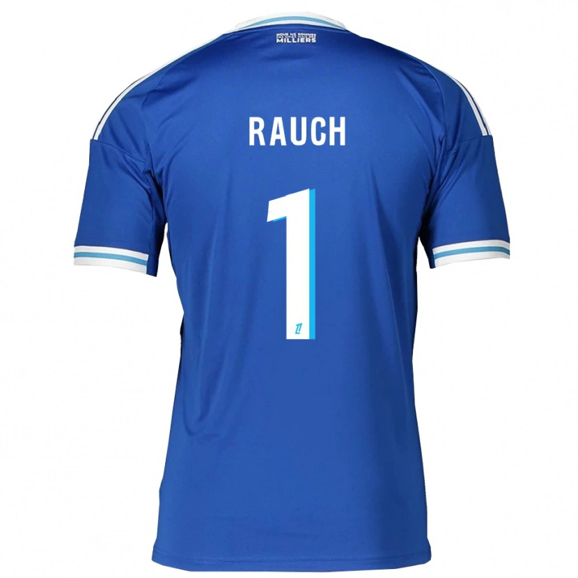 Danxen Mujer Camiseta Hugo Rauch #1 Azul Blanco 1ª Equipación 2025/26 La Camisa