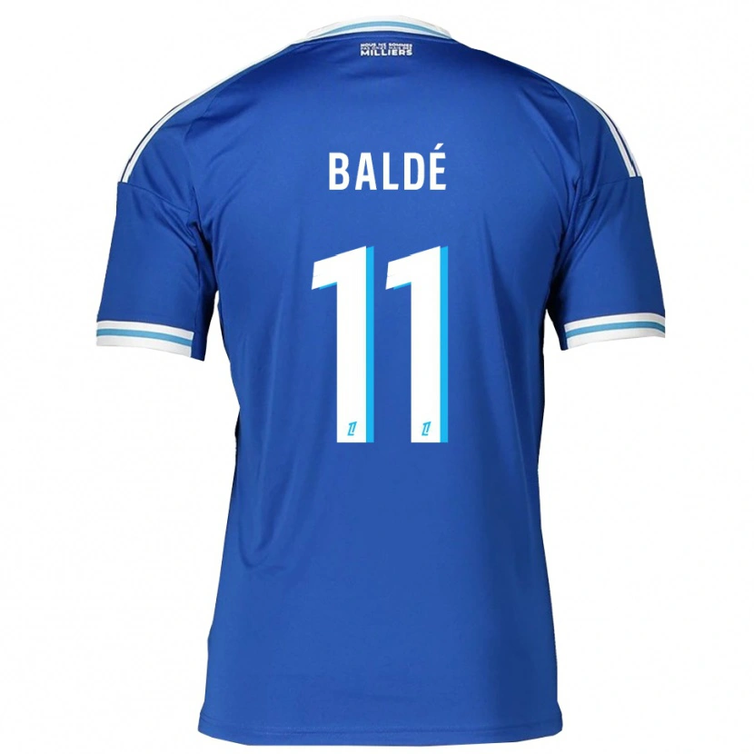 Danxen Mujer Camiseta Fatoumata Baldé #11 Azul Blanco 1ª Equipación 2025/26 La Camisa