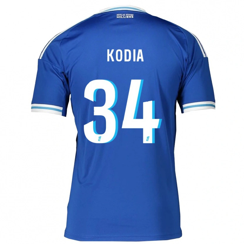 Danxen Mujer Camiseta Ghianny Kodia #34 Azul Blanco 1ª Equipación 2025/26 La Camisa