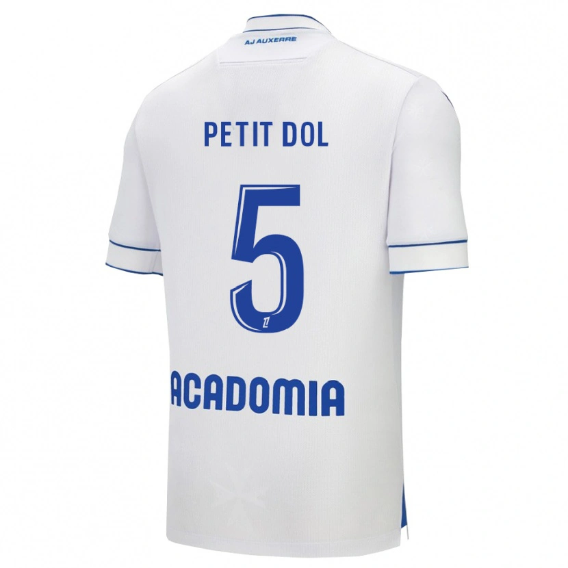 Danxen Mujer Camiseta Alvin Petit Dol #5 Blanco Azul 1ª Equipación 2025/26 La Camisa