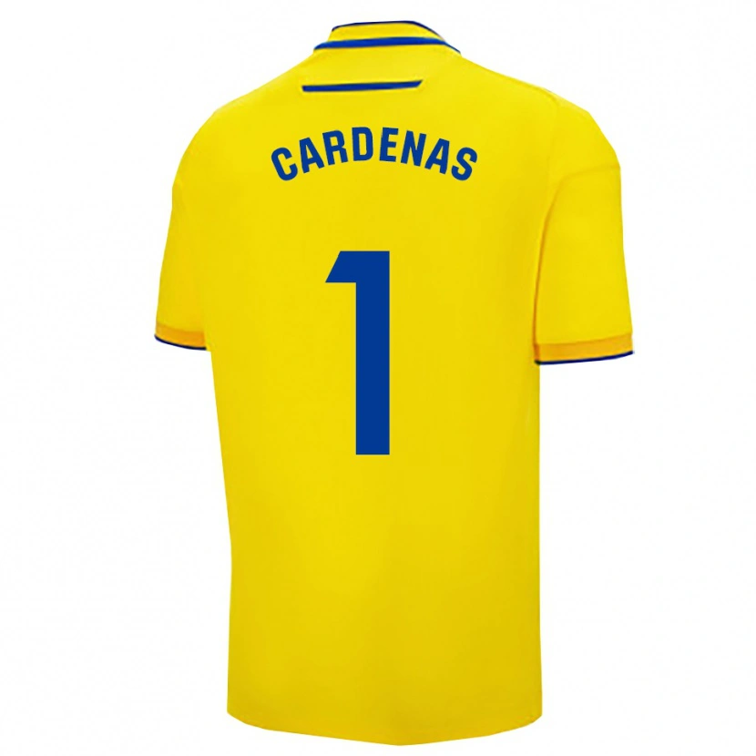 Danxen Mujer Camiseta Raquel Cárdenas #1 Amarillo Marino 1ª Equipación 2025/26 La Camisa