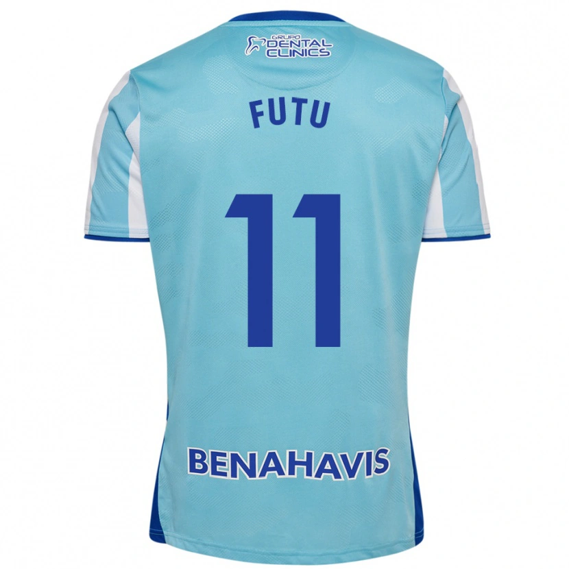 Danxen Mujer Camiseta Mirian Córdoba Álvarez #11 Celeste Blanco 1ª Equipación 2025/26 La Camisa