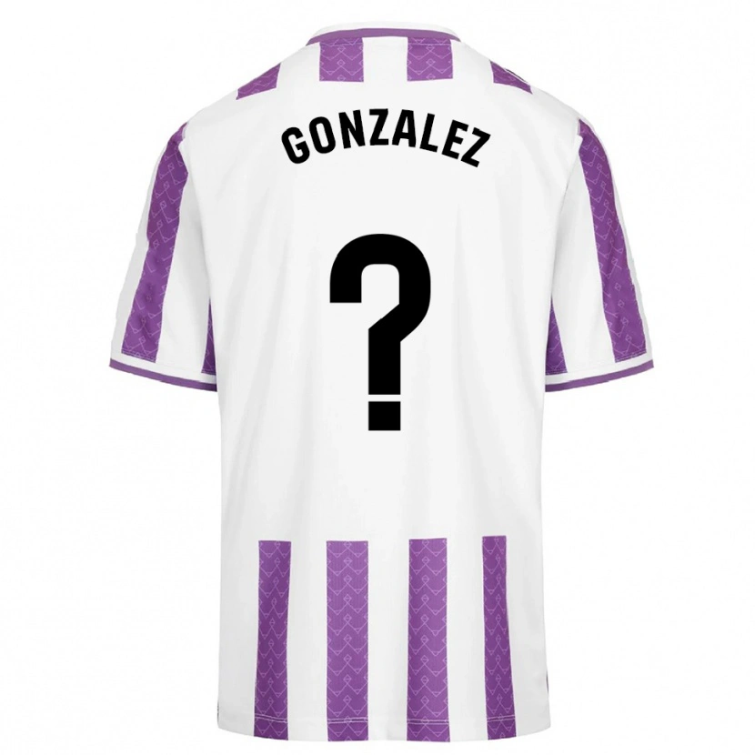 Danxen Mujer Camiseta Santi González #0 Morado Blanco 1ª Equipación 2025/26 La Camisa